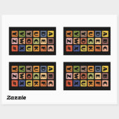 Naughty Alphabets stickers (Vel)