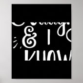 Naughty And I Know It Funny Christmas Baby  Poster (Voorkant)