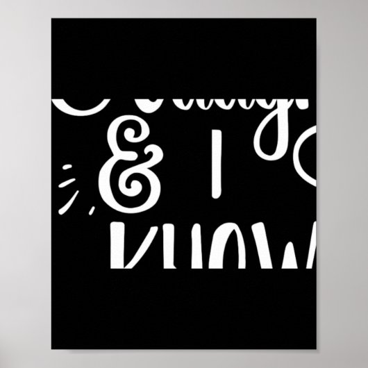 Naughty And I Know It Funny Christmas Baby  Poster (Voorkant)