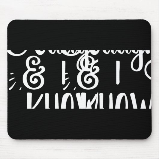 Naughty And I Know It Funny Christmas Baby T Shirt Muismat (Voorkant)