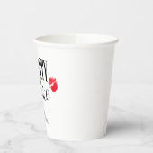 Naughty and Nice Holiday Paper Cup Papieren Bekers (Links)