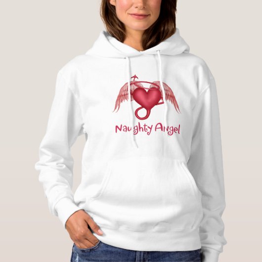 Naughty Angel Hoodie (Voorkant)