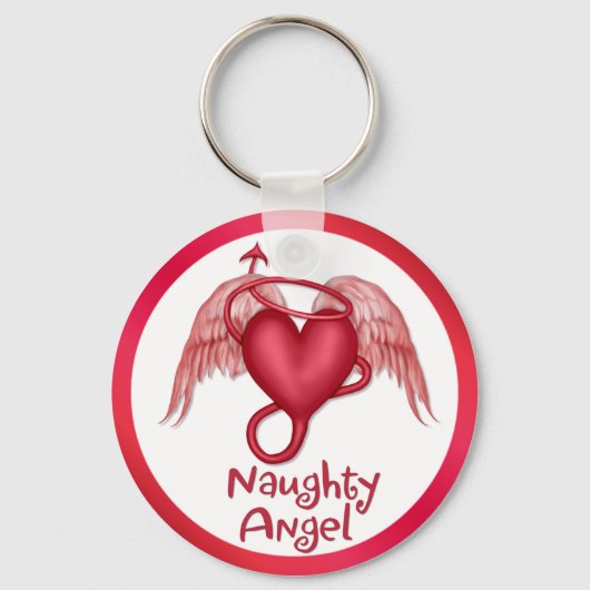 Naughty Angel Sleutelhanger (Voorkant)