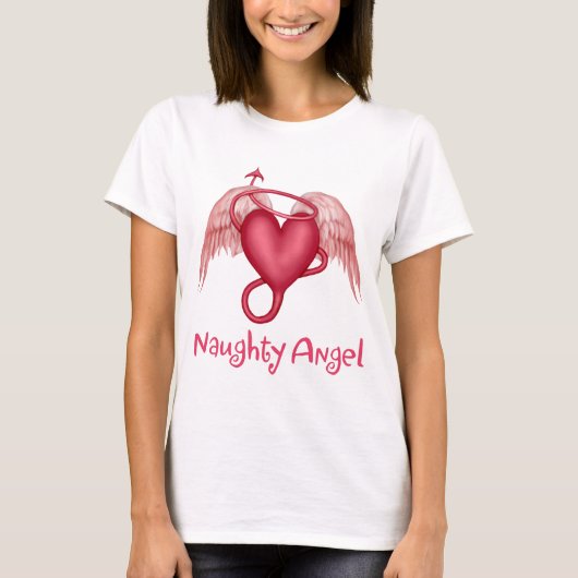 Naughty Angel T-shirt (Voorkant)