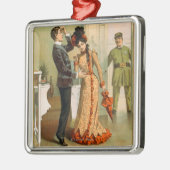 Naughty Anthony "Het weer" theaterPoster Metalen Ornament (Links)