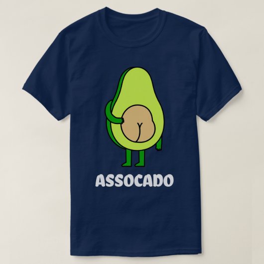 Naughty avocado Funny T-shirt (Design voorkant)