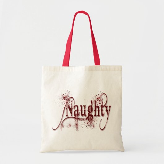 Naughty Bag Tote Bag (Voorkant)