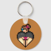 Naughty bibliothecaris Sleutelhanger (Voorkant)