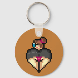 Naughty bibliothecaris Sleutelhanger