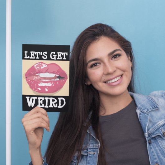 NAUGHTY BIRTHDAY KAART VOOR HEM, LATEN WE WEIRD KR