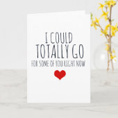 naughty Birthday Kaart voor vriend echtgenoot (Gele Bloem)