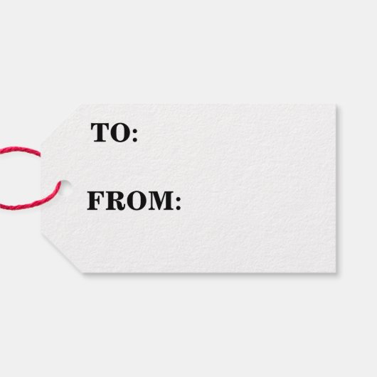 Naughty Black Santa Claus Paper Label Cadeaulabel (Achterkant Horizontaal)