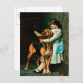 Naughty Boy of Verplichte Opleiding Briefkaart (Voorkant / Achterkant)