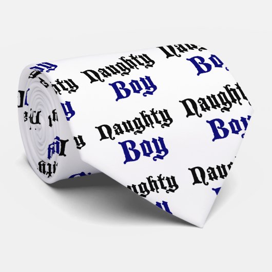 Naughty Boy Stropdas (Opgerold)