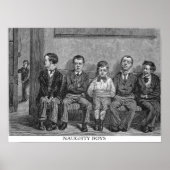 Naughty Boys Poster (Voorkant)