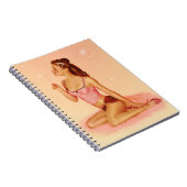 Naughty Bubble Pin Up Notitieboek (Rechterzijde)