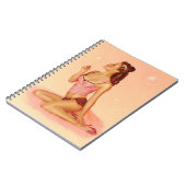 Naughty Bubble Pin Up Notitieboek (Linkerzijde)