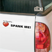 Naughty Bumpersticker (Op Truck)