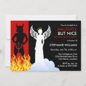 Naughty but Nice Bachelorette Party Kaart (Voorkant)