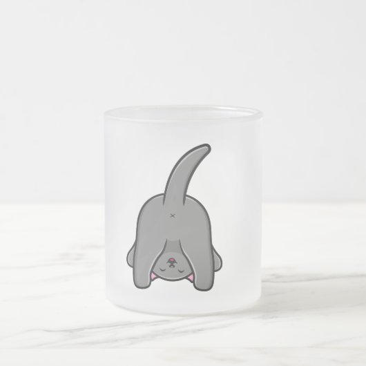 NAUGHTY CAT BACK DESIGN MATGLAS KOFFIEMOK (Center)