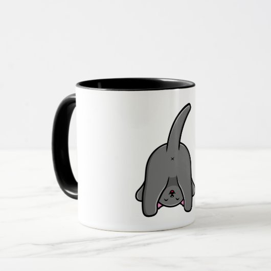 NAUGHTY CAT BACK DESIGN MOK (Voorkant links)