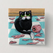 Naughty Cat Button (Voorkant)