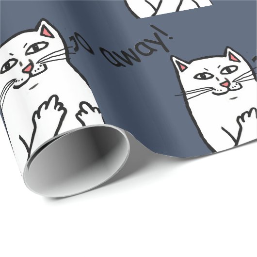 Naughty Cat Cadeaupapier (Rol Hoek)