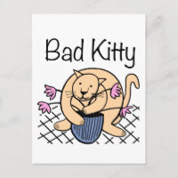 Naughty Cat Cartoon