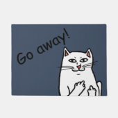 Naughty Cat Deurmat (Voorkant)