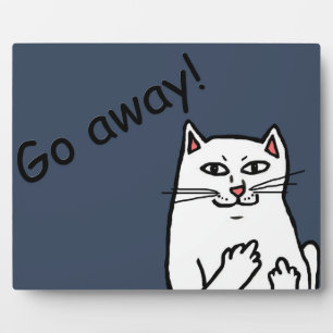 Naughty Cat Fotoplaat