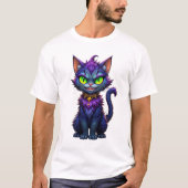 Naughty Cat T-shirt (Voorkant)