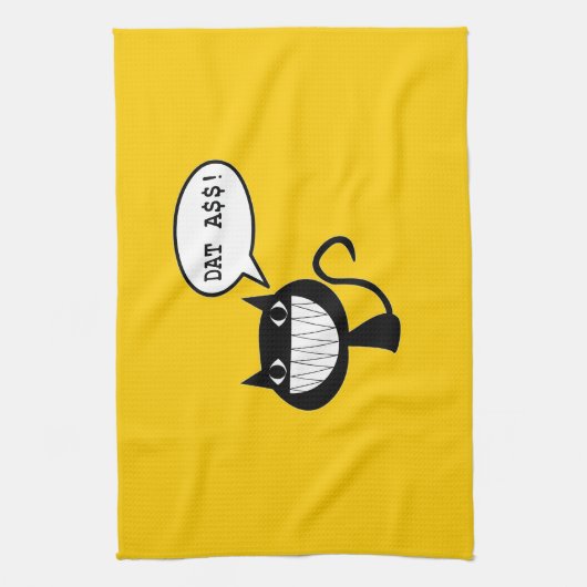 Naughty Cat Theedoek (Verticaal)