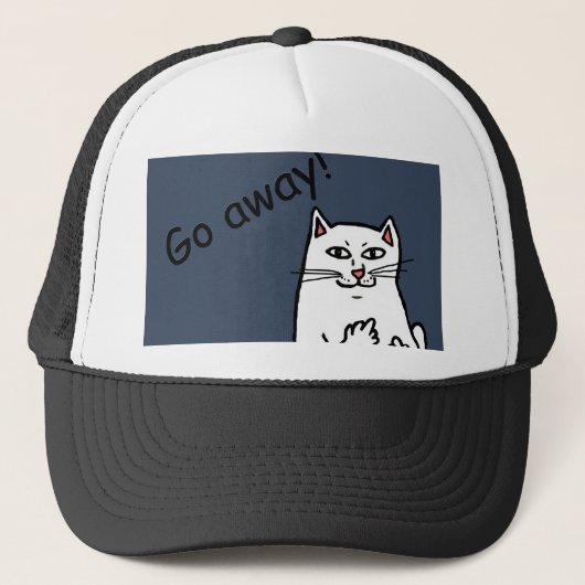 Naughty Cat Trucker Pet (Voorkant)