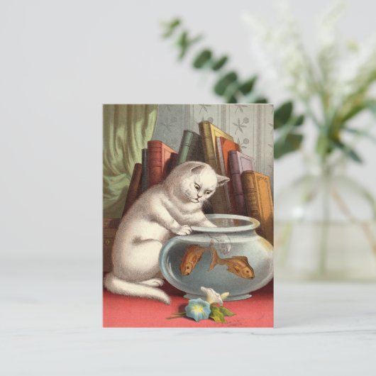 Naughty Cats briefkaarten (Staand voorkant)