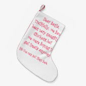 Naughty Chickens Kleine Kerstsok (Voorkant (Hangend))