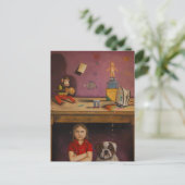 Naughty Child Briefkaart (Staand voorkant)