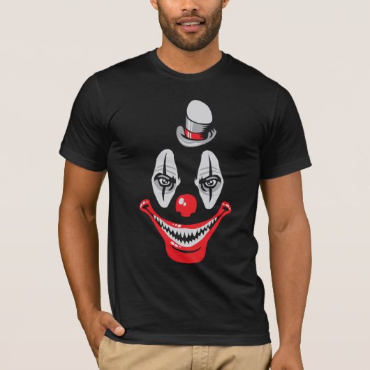 Naughty clown t-shirt (Voorkant)