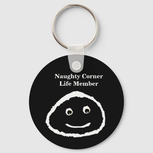 Naughty Corner - Life Member Sleutelhanger (Voorkant)