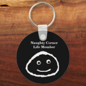 Naughty Corner - Life Member Sleutelhanger (Voorkant)