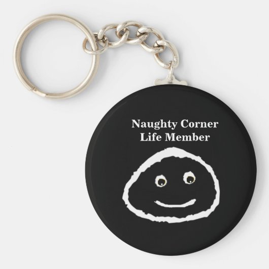 Naughty Corner - Life Member Sleutelhanger (Voorkant)