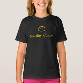 Naughty Corner Tshirt (geel)
