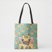 Naughty Cute Unique Giraffe is Sweet & Funny Tote Bag (Voorkant)