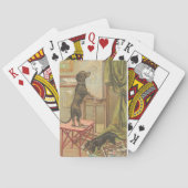 Naughty Dachshunds Dog Playing Cards Speelkaarten (Achterkant)