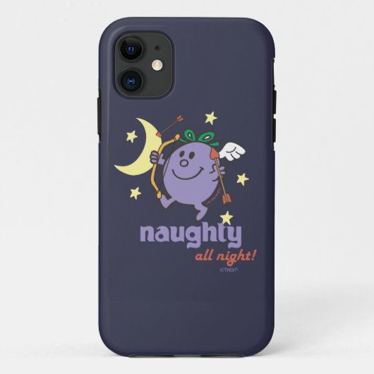 Naughty de hele nacht. Case-Mate iPhone case (Achterkant)