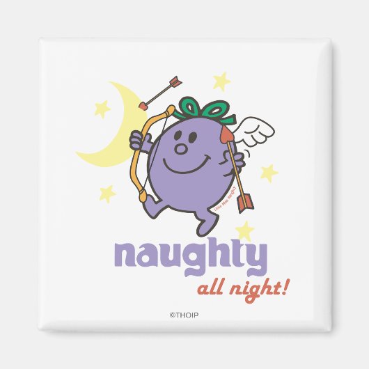 Naughty de hele nacht. magneet (Voorkant)