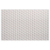 Naughty Devil Old English Sheepdog (grijs 1) Stof (Yard (91,4 cm))