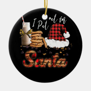 Naughty die ik voor Kerstmis heb uitgedeeld Keramisch Ornament