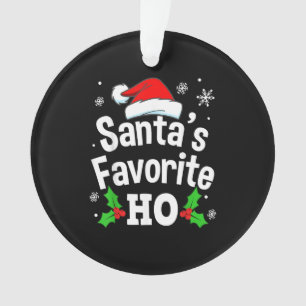 Naughty Dirty Adult Pajama Kerstmis Ornament