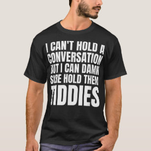Naughty Dirty Joke MMamma Milkers Tiddies Funny Ad T-shirt