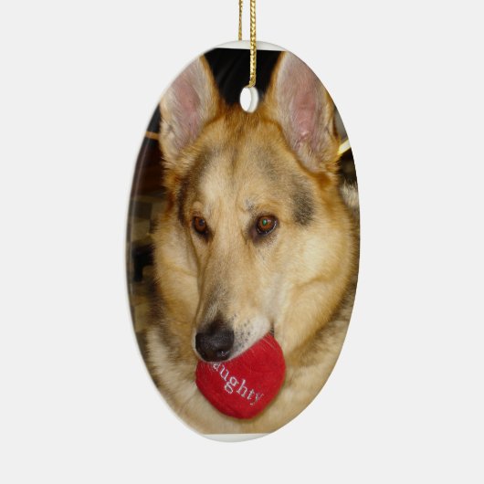 Naughty Dog Ornament (Rechts)